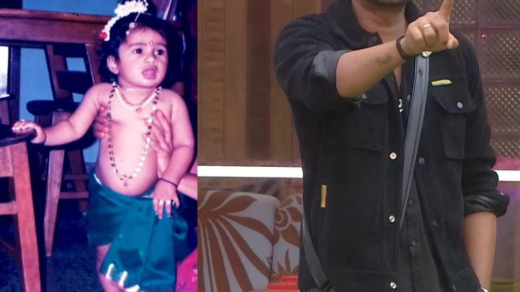Nagarjuna Shows Serial Star Childhood Photo in Bigg Boss