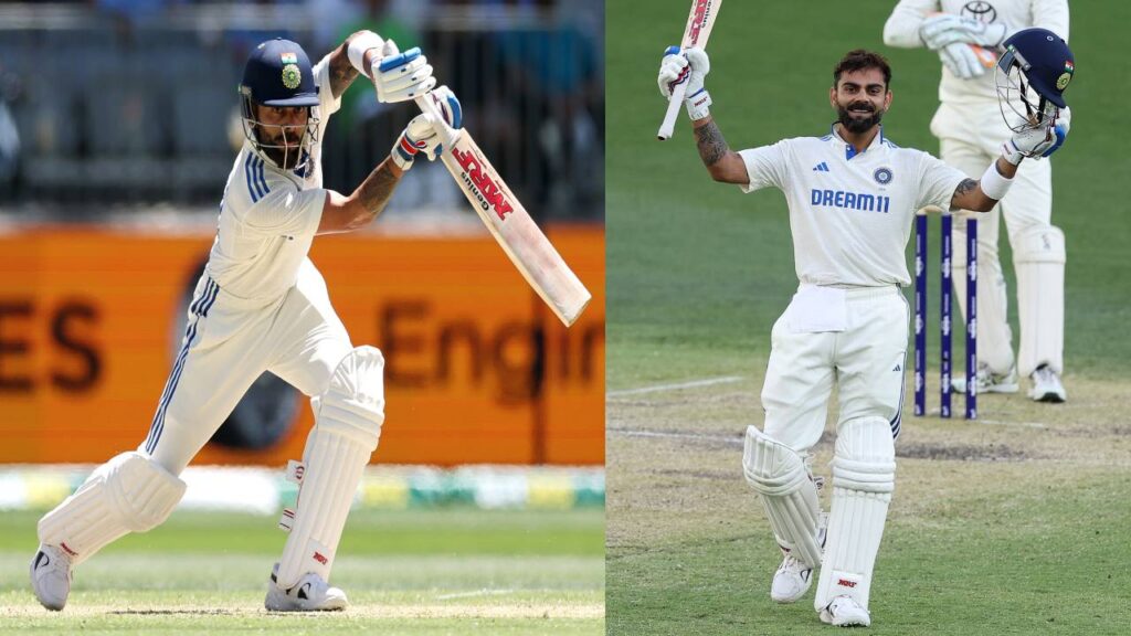 Perth Test Jaiswal and Kohli hit tons India set Australia 534 to win