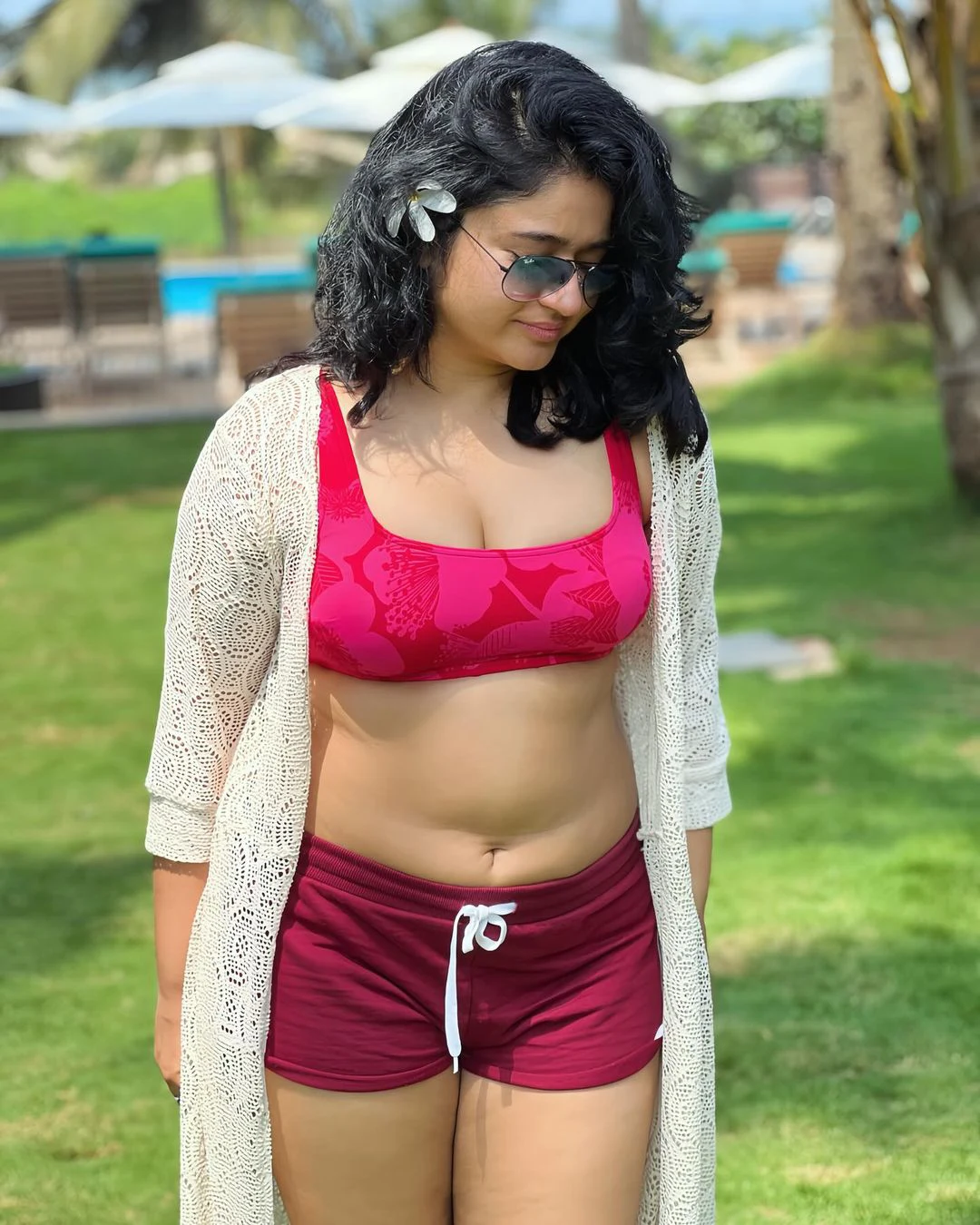 Poonam Bajwa Enjoying in Goa