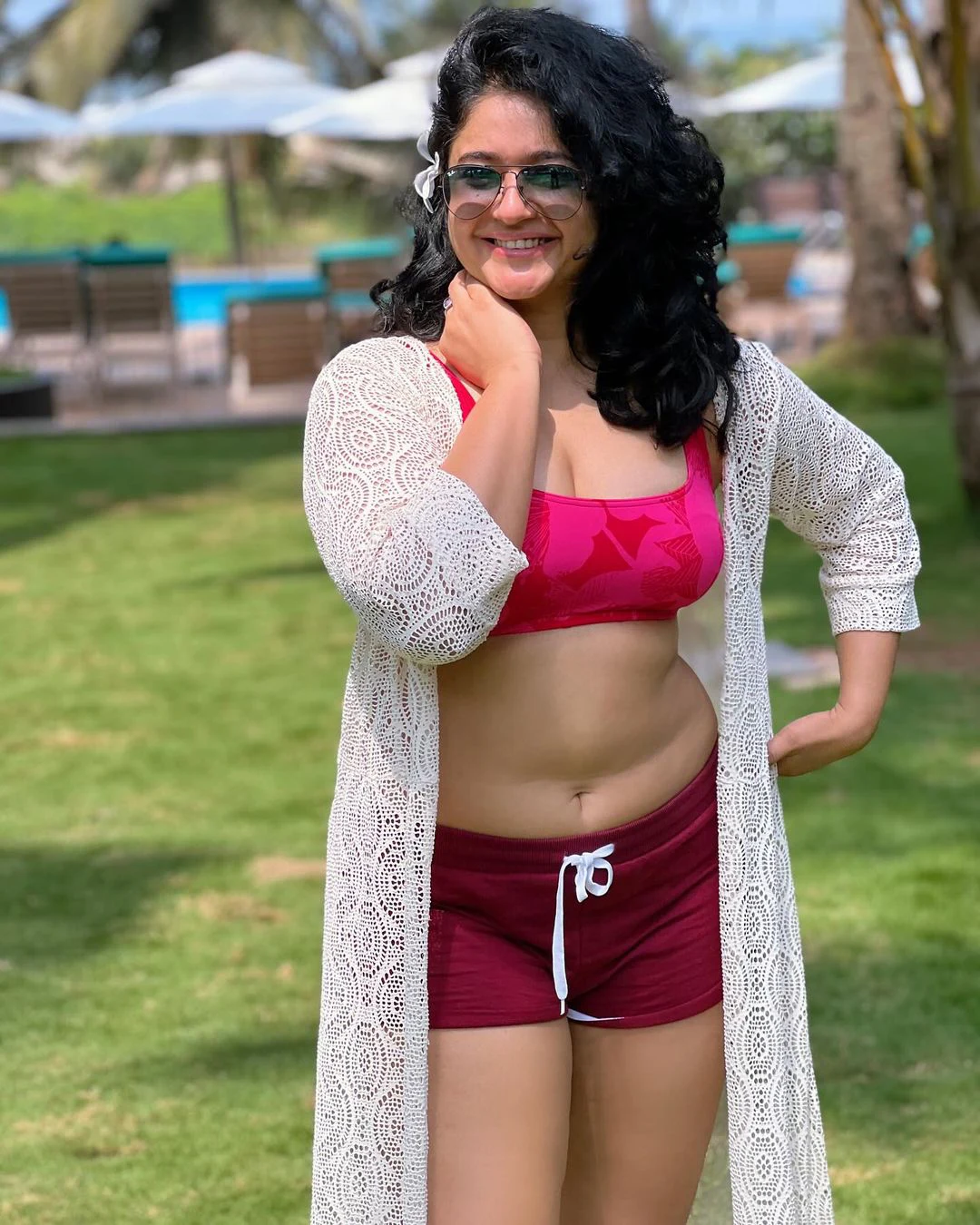 Poonam Bajwa Enjoying in Goa