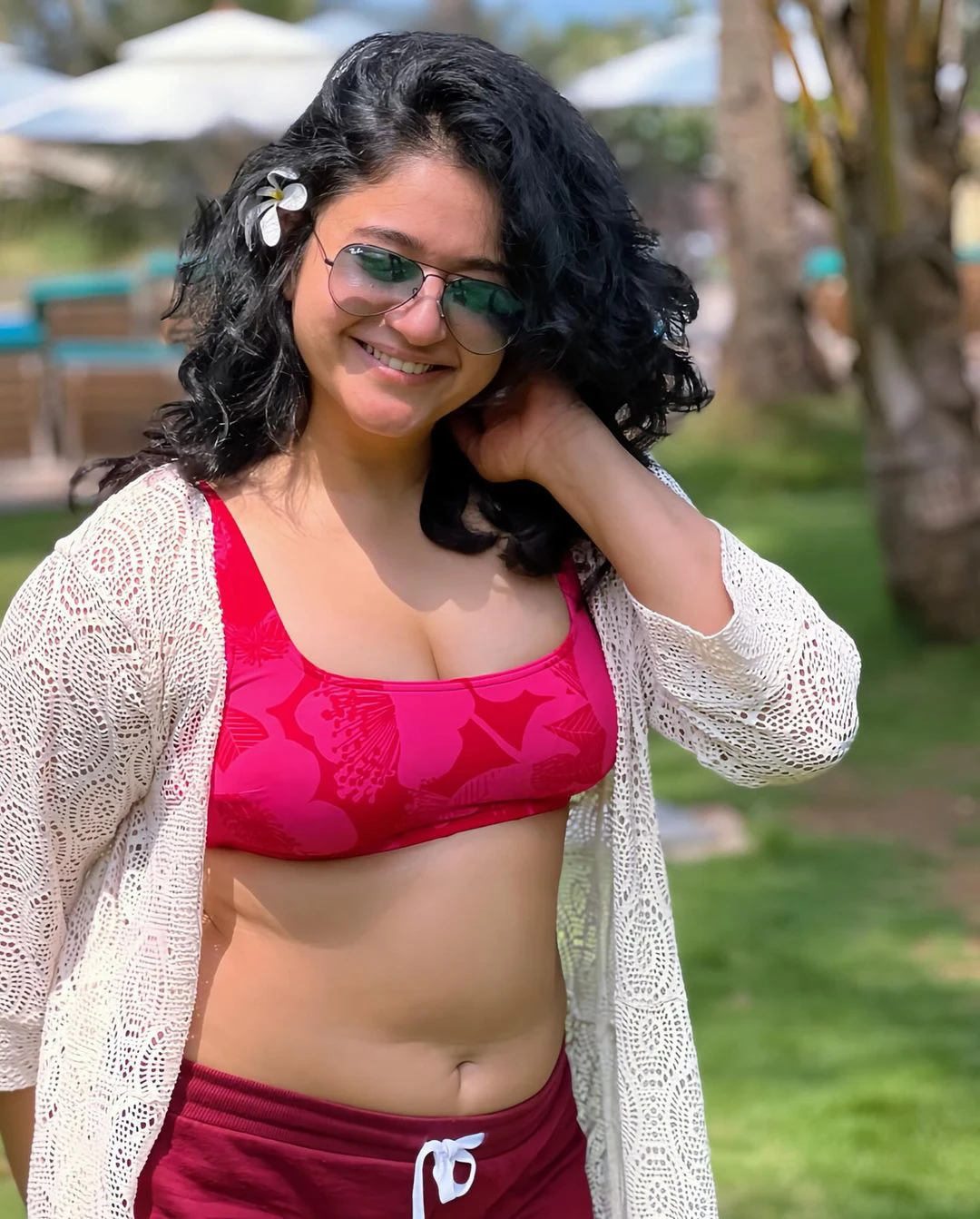 Poonam Bajwa Enjoying in Goa
