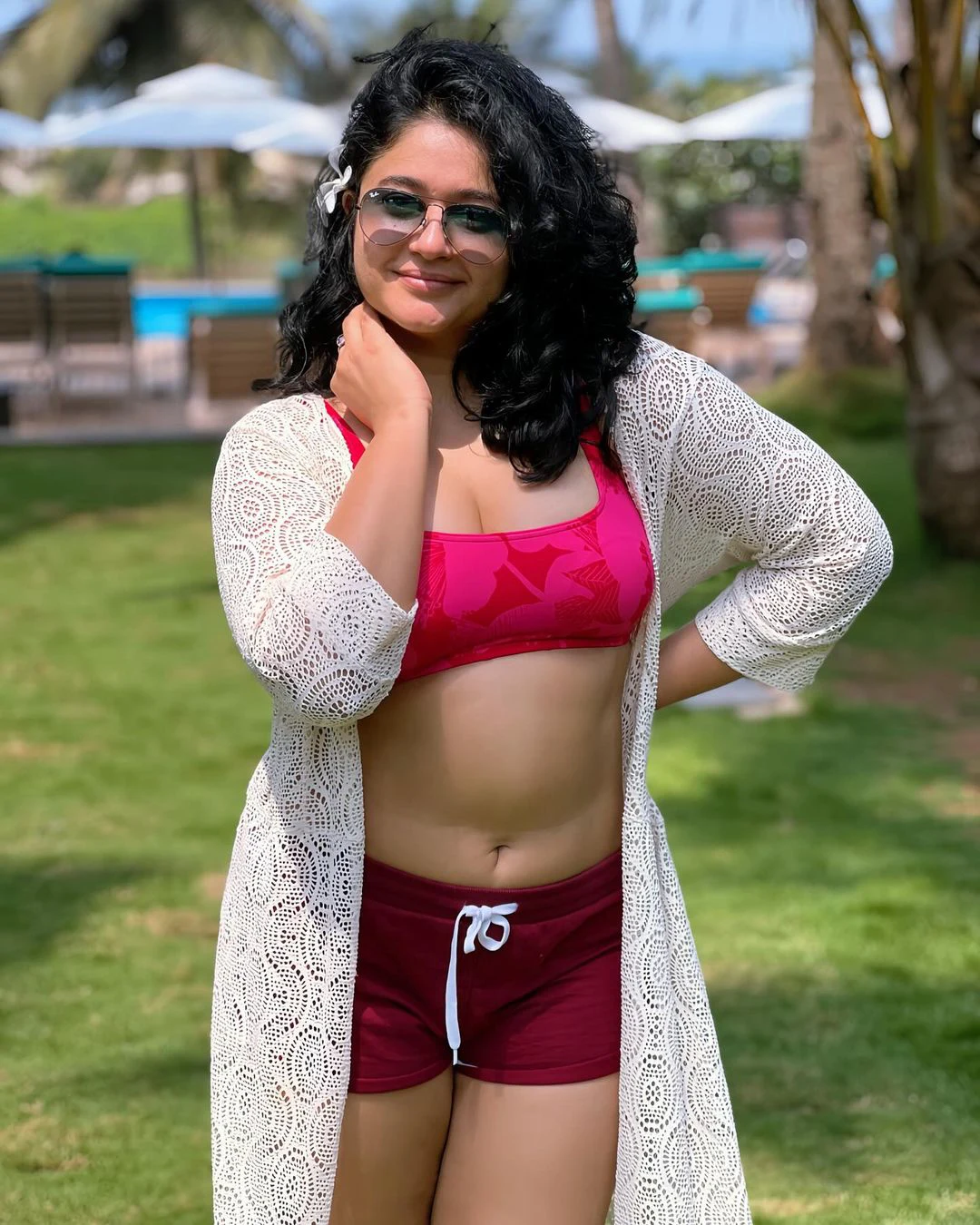 Poonam Bajwa Enjoying in Goa