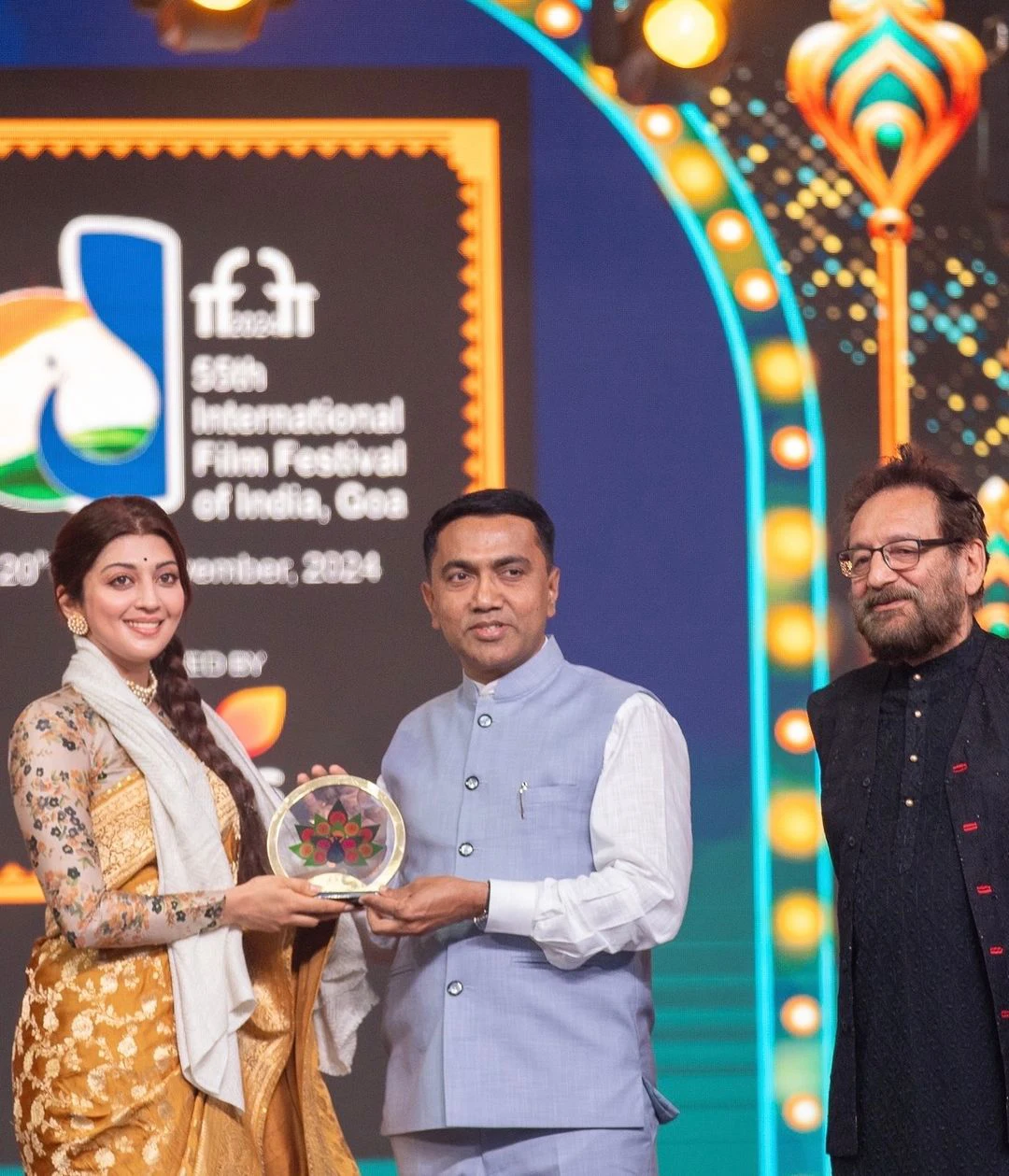 Pranita Subhash at International Film Festival of India at Goa