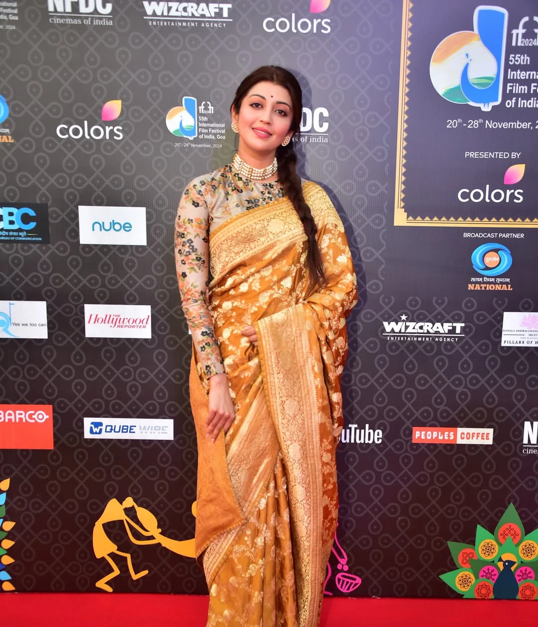 Pranita Subhash at International Film Festival of India at Goa