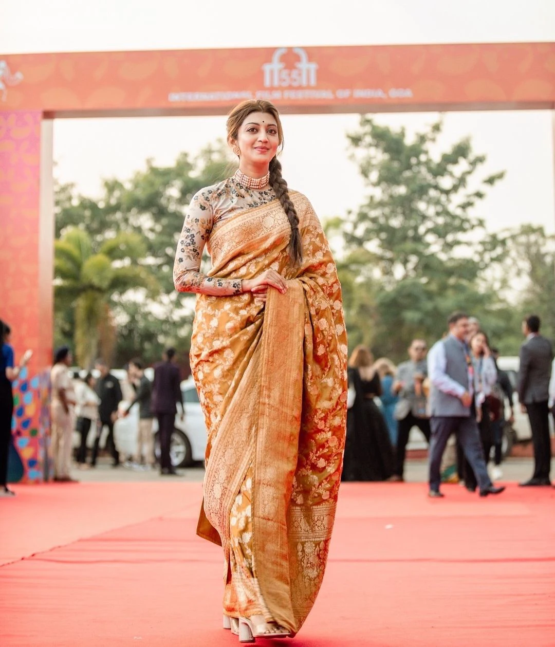 Pranita Subhash at International Film Festival of India at Goa