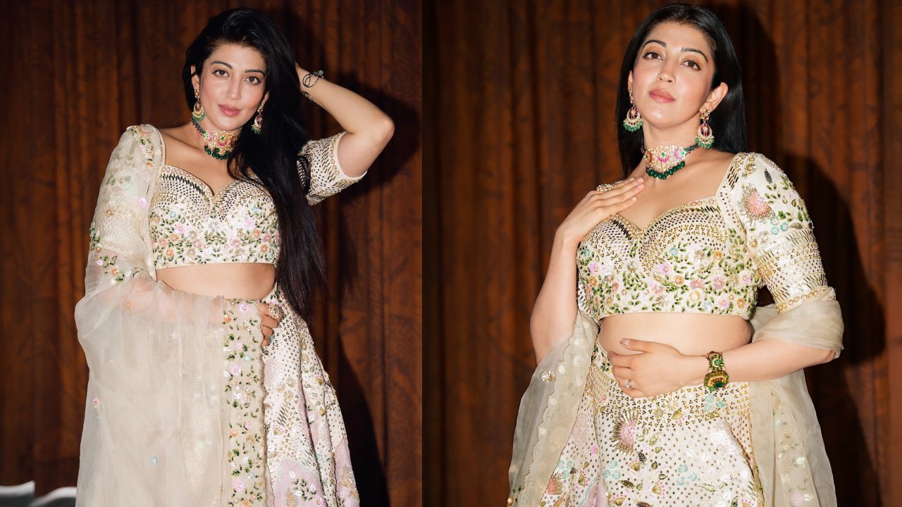 Pranita Subhash : దీపావళి స్పెషల్.. తెలుపు గాగ్రా చోళీలో అదరగొడుతున్న ప్రణీత..