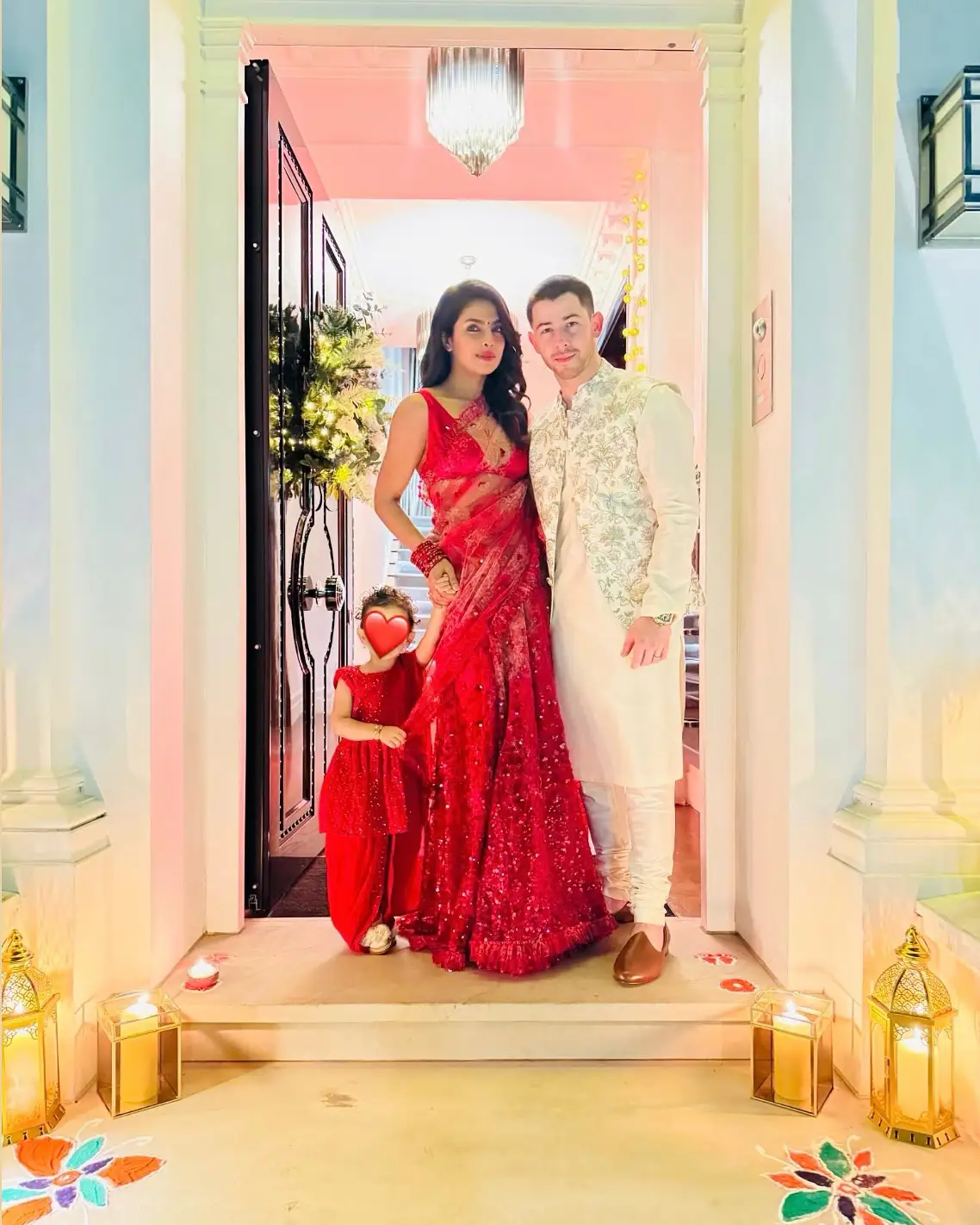 Priyanka Chopra Diwali Celebrations with Family