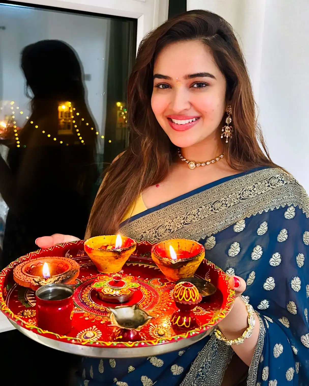 Pujita Ponnada Diwali Celebrations in England