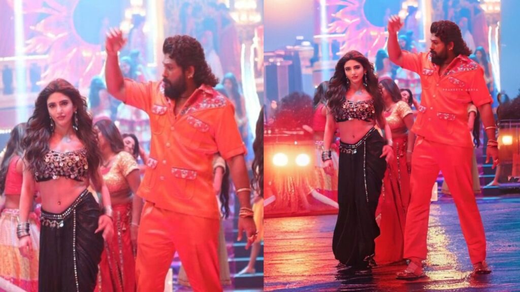Pushpa 2 Kissik special song pic leaked