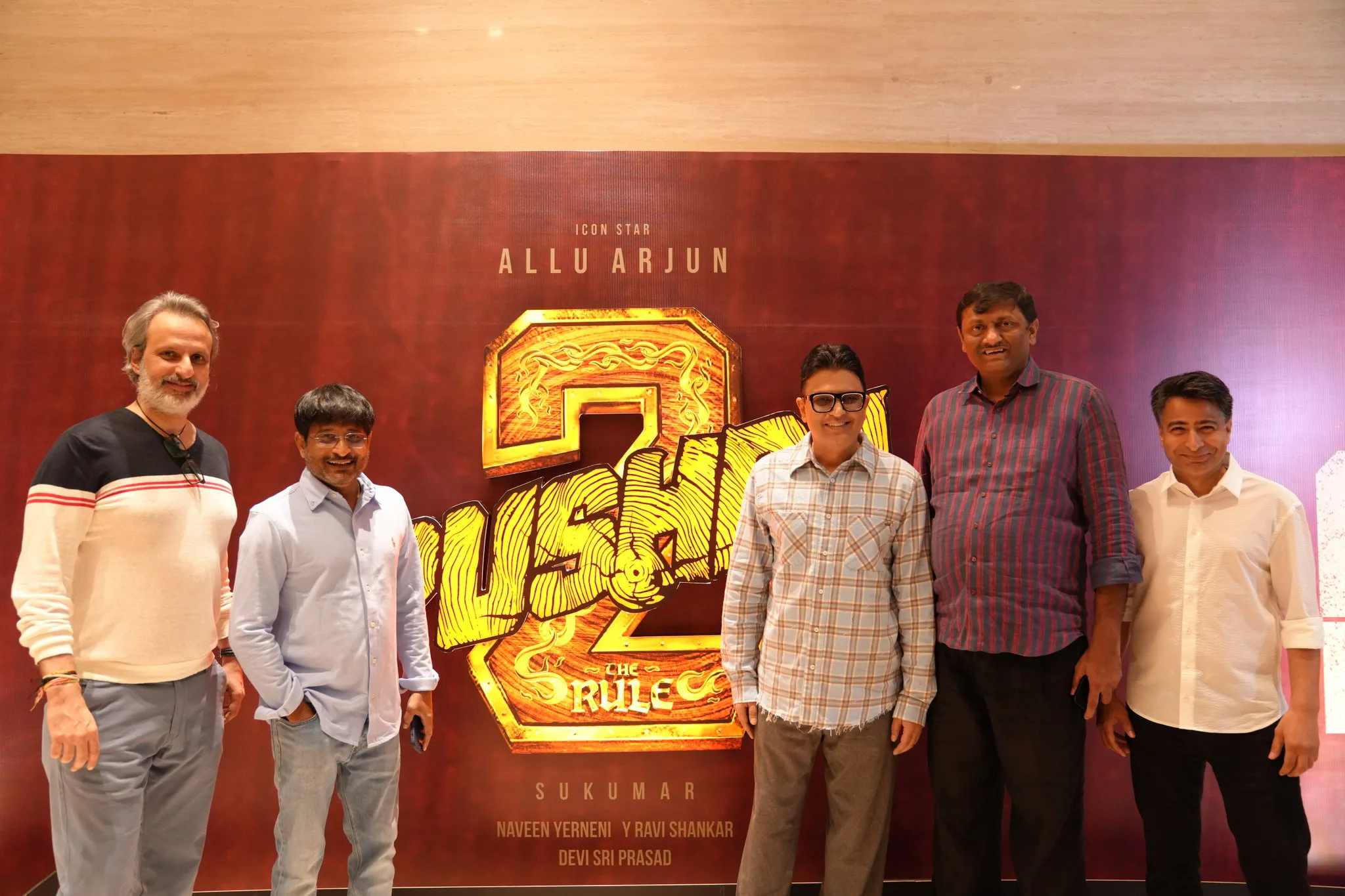 Allu Arjun Pushpa 2 Mumbai Event Photos