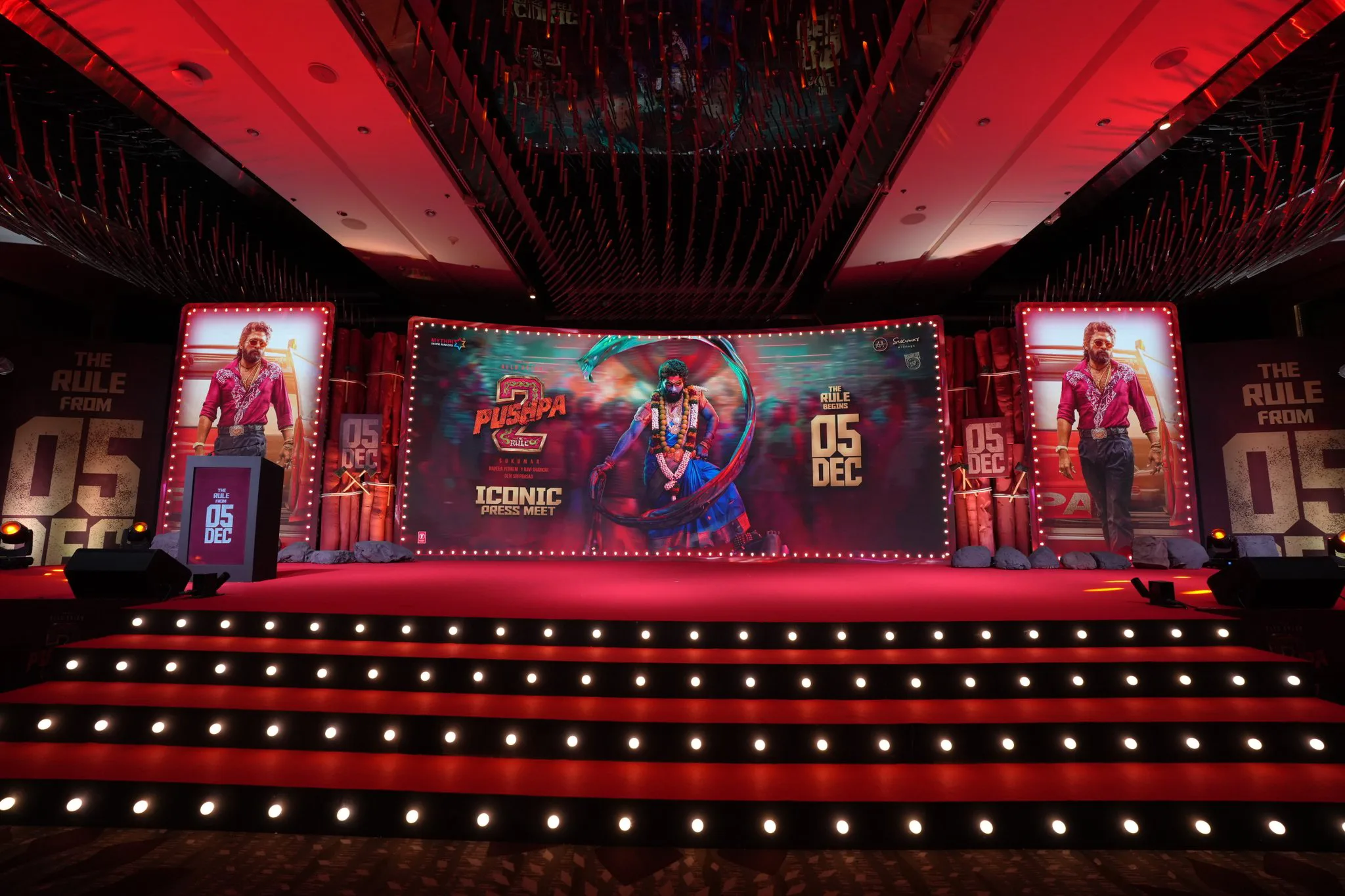 Allu Arjun Pushpa 2 Mumbai Event Photos