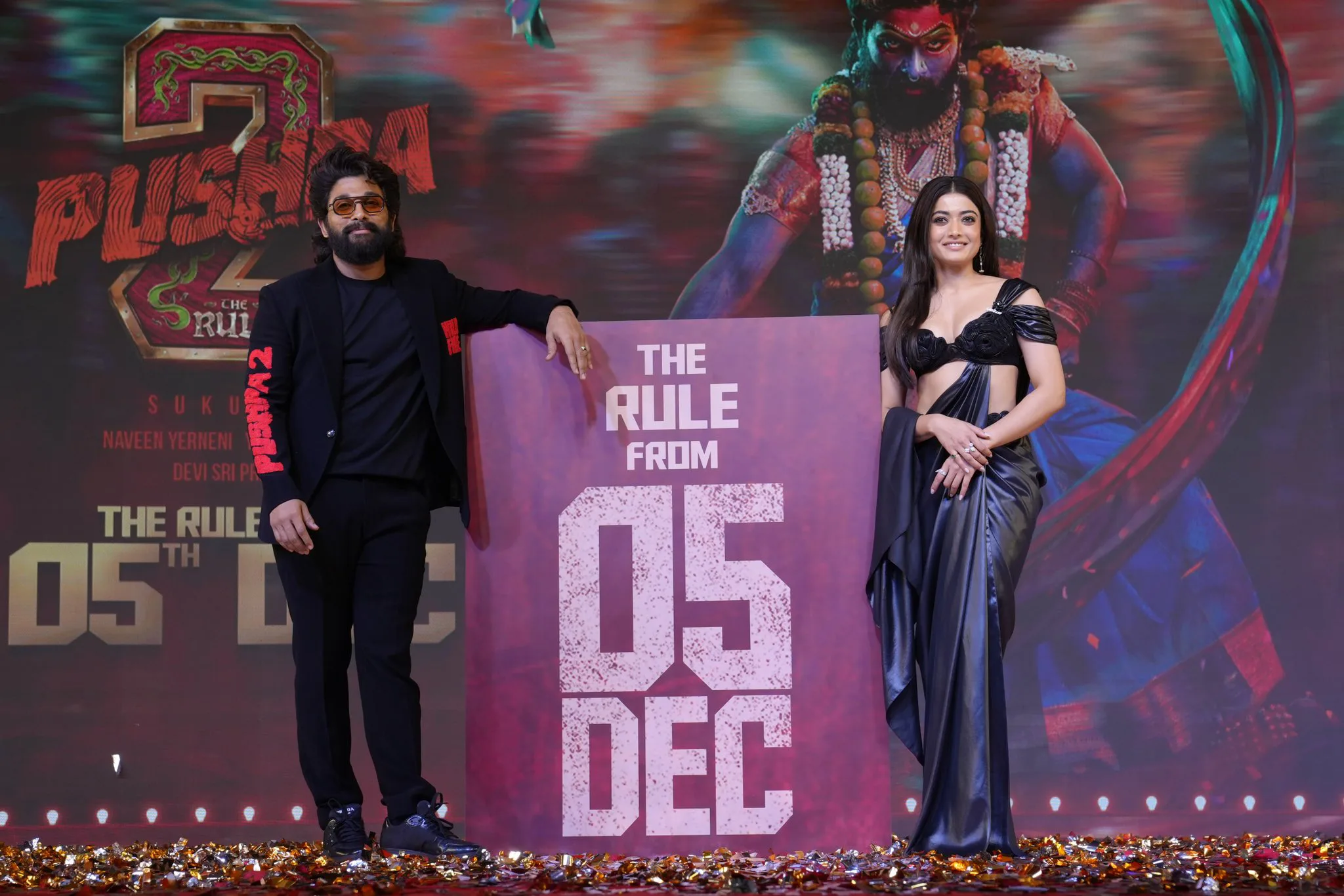 Allu Arjun Pushpa 2 Mumbai Event Photos