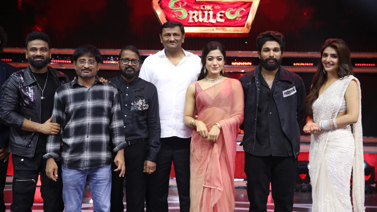 Pushpa 2 Song Launch Wildfire Event in Chennai