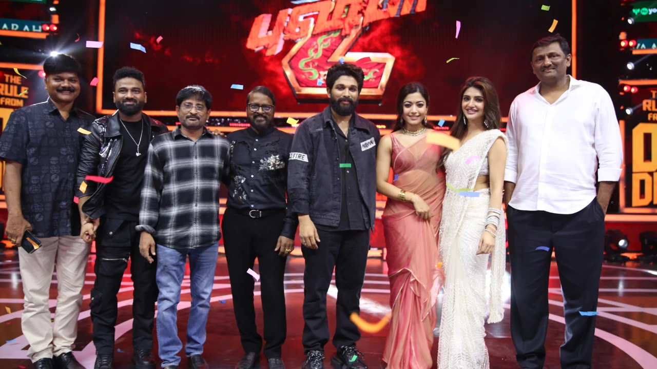 Pushpa 2 Song Launch Wildfire Event in Chennai