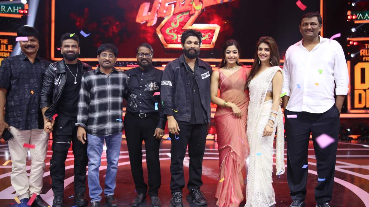 Pushpa 2 Song Launch Wildfire Event in Chennai
