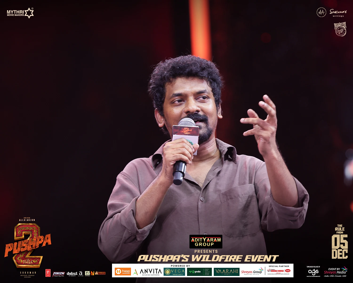 Pushpa 2 Song Launch Wildfire Event in Chennai