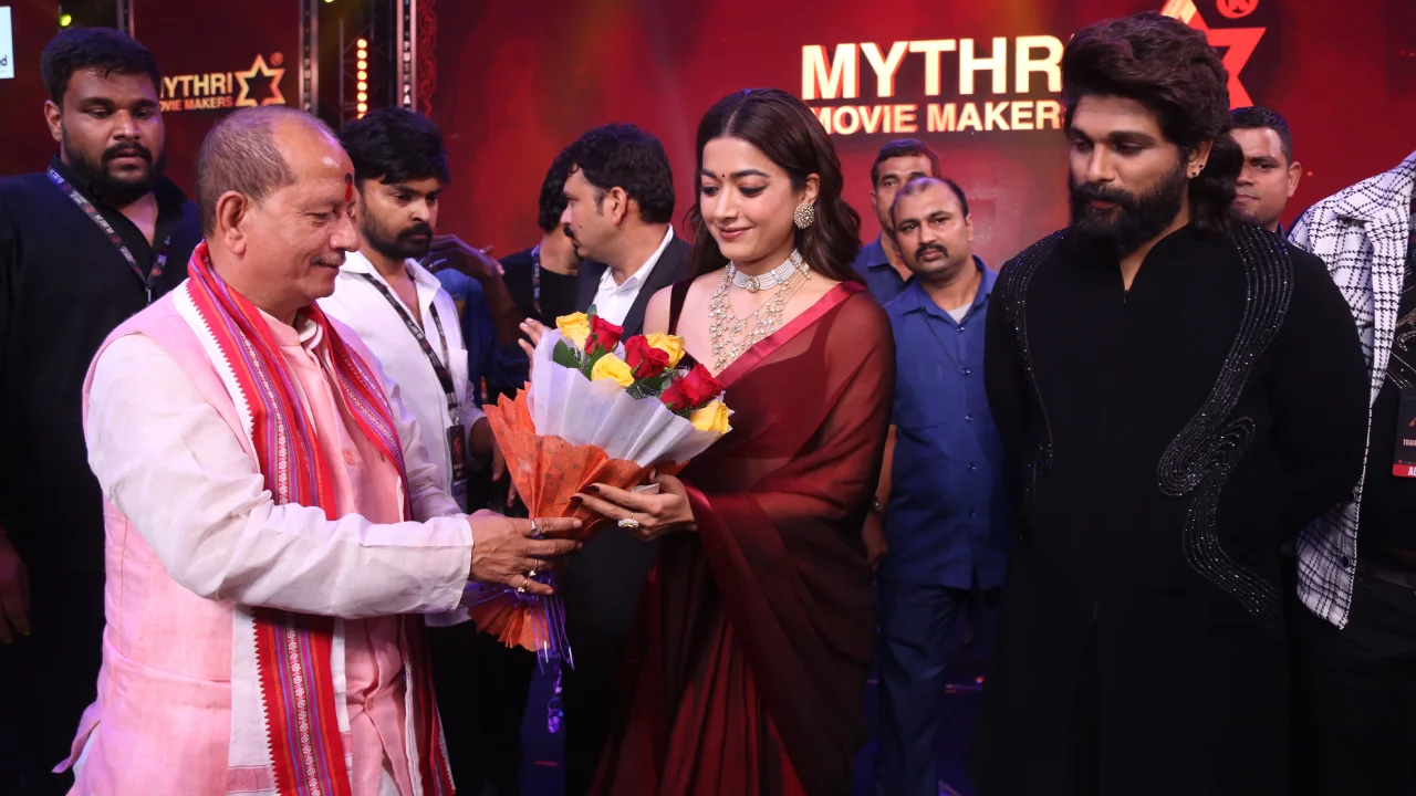 Allu Arjun Pushpa 2 Trailer Launch Event
