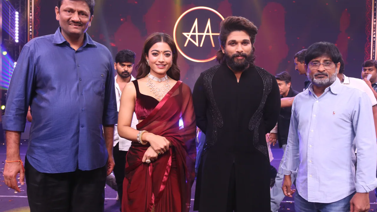 Allu Arjun Pushpa 2 Trailer Launch Event