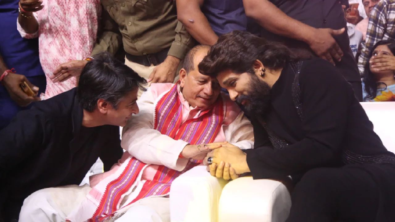 Allu Arjun Pushpa 2 Trailer Launch Event