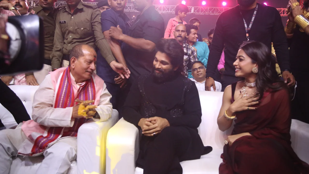 Allu Arjun Pushpa 2 Trailer Launch Event