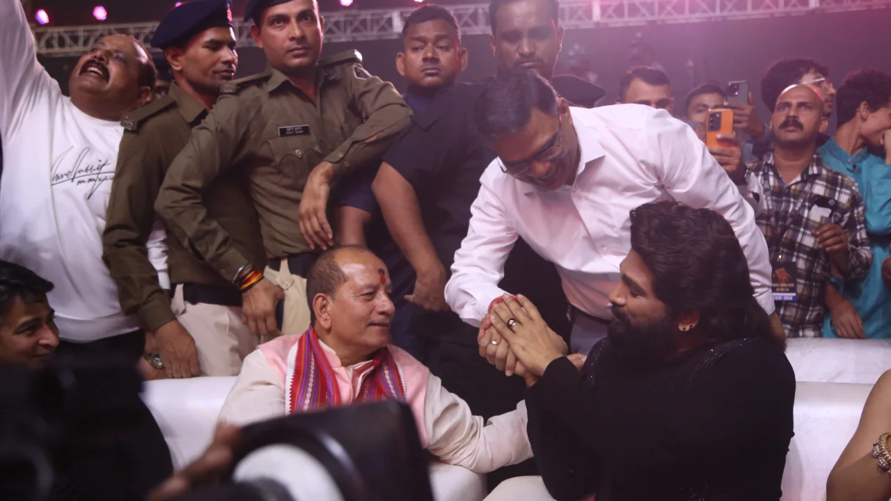 Allu Arjun Pushpa 2 Trailer Launch Event