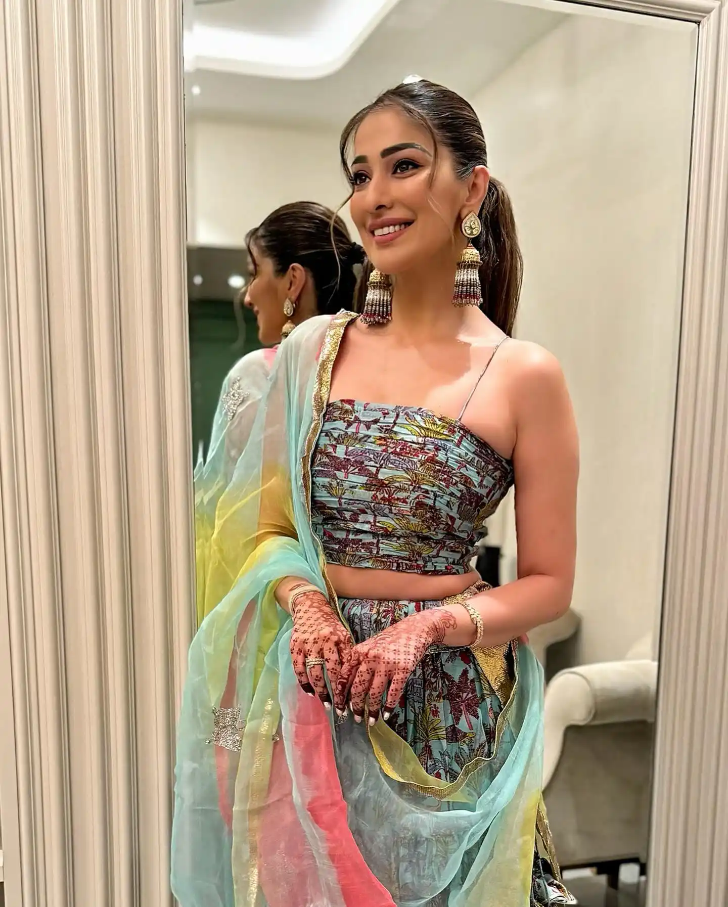 Raai Laxmi Stunning Looks on Diwali