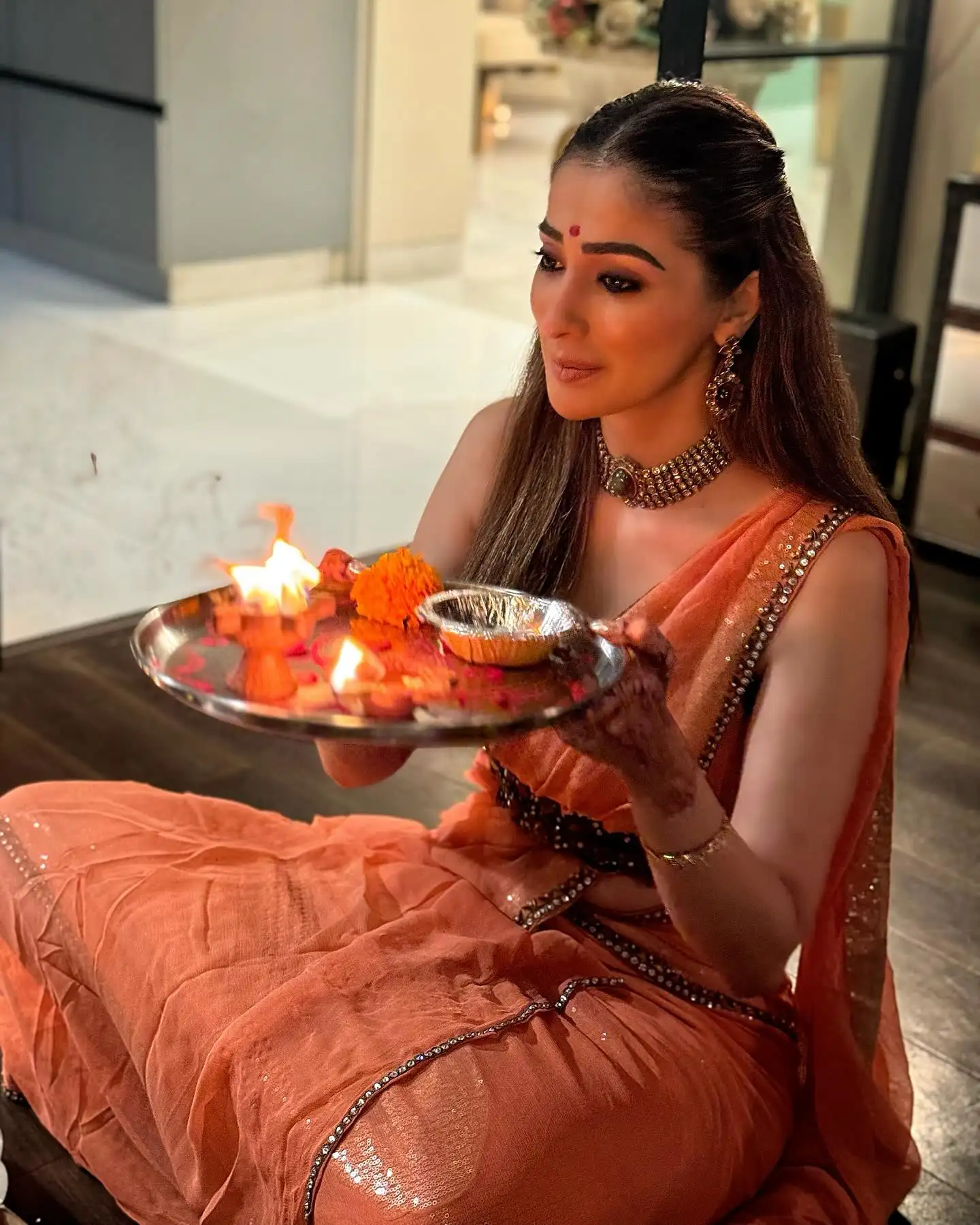 Raai Laxmi Diwali Celebrations with Pooja