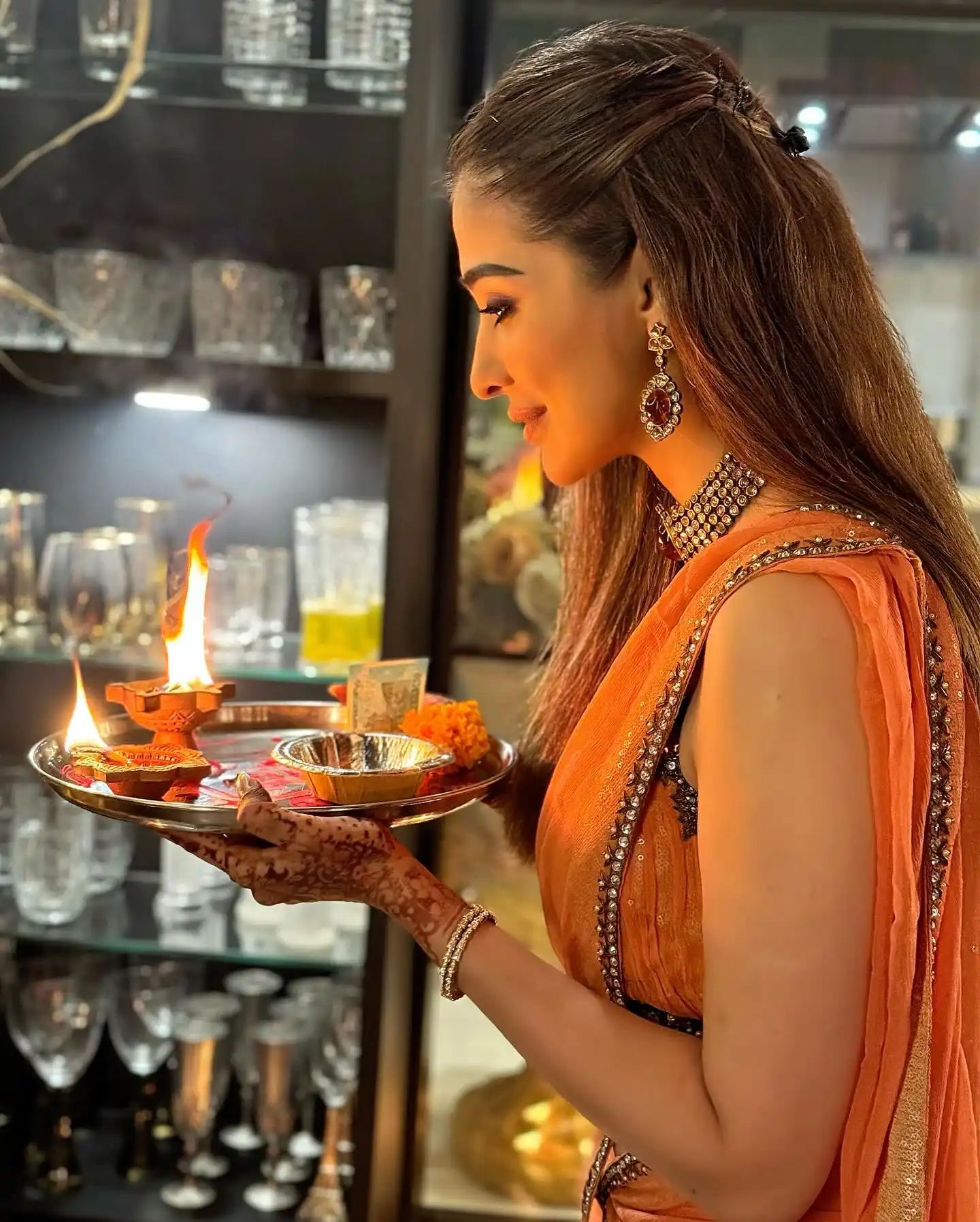 Raai Laxmi Diwali Celebrations with Pooja
