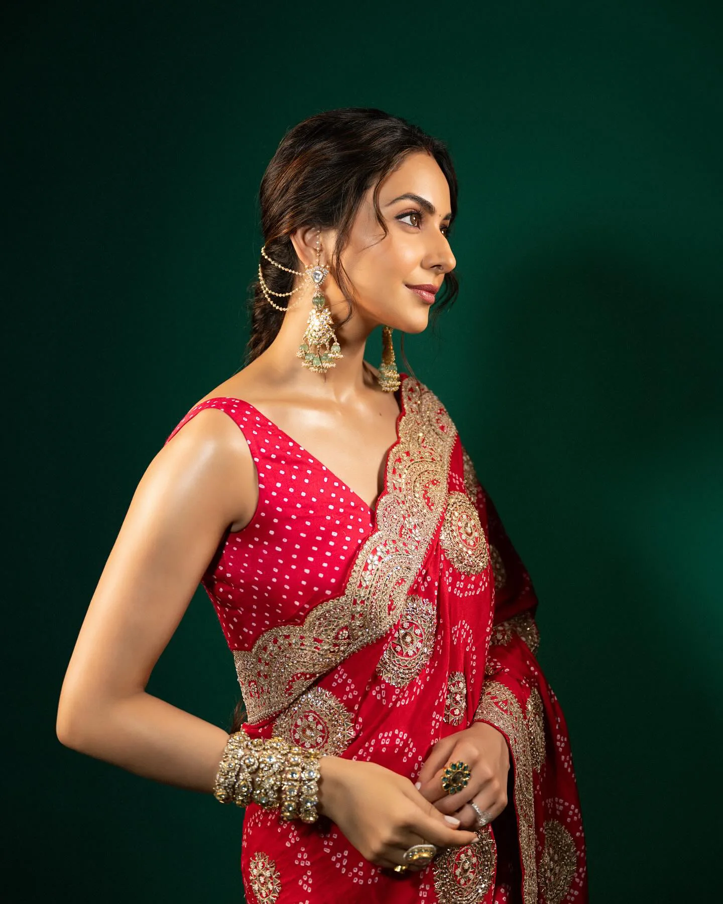 Rakul Preet Singh Stunning Looks in Saree