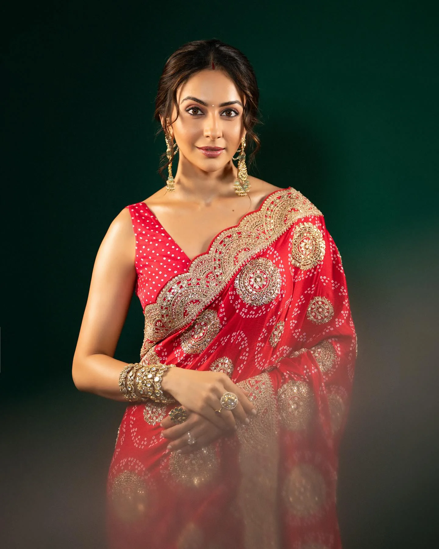 Rakul Preet Singh Stunning Looks in Saree