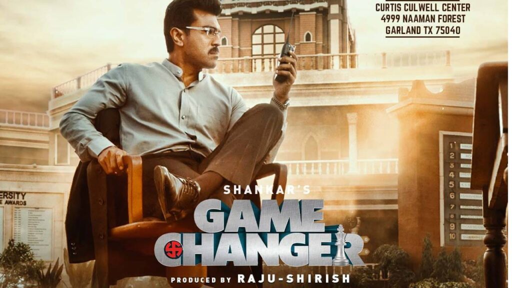 Global star Ram Charan Game Changer movie pre release event in an unexpected place