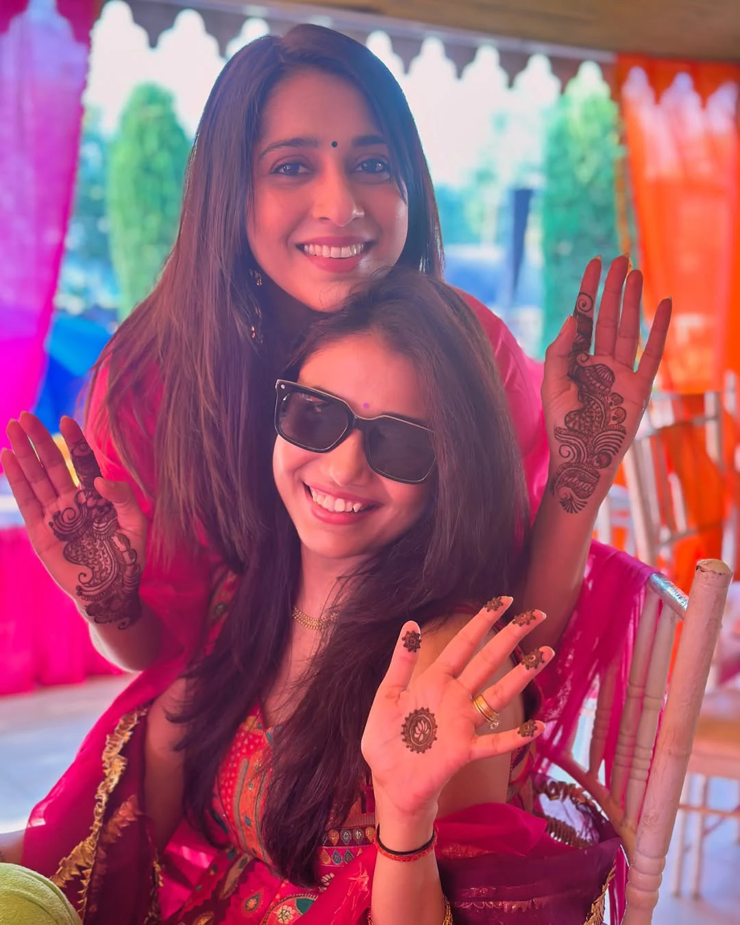 Achor Rashmi Gautam Enjoying in Sister Marriage