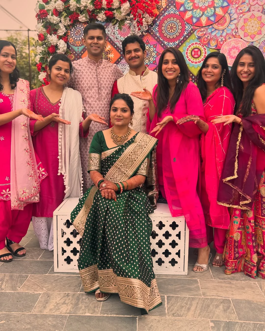 Achor Rashmi Gautam Enjoying in Sister Marriage