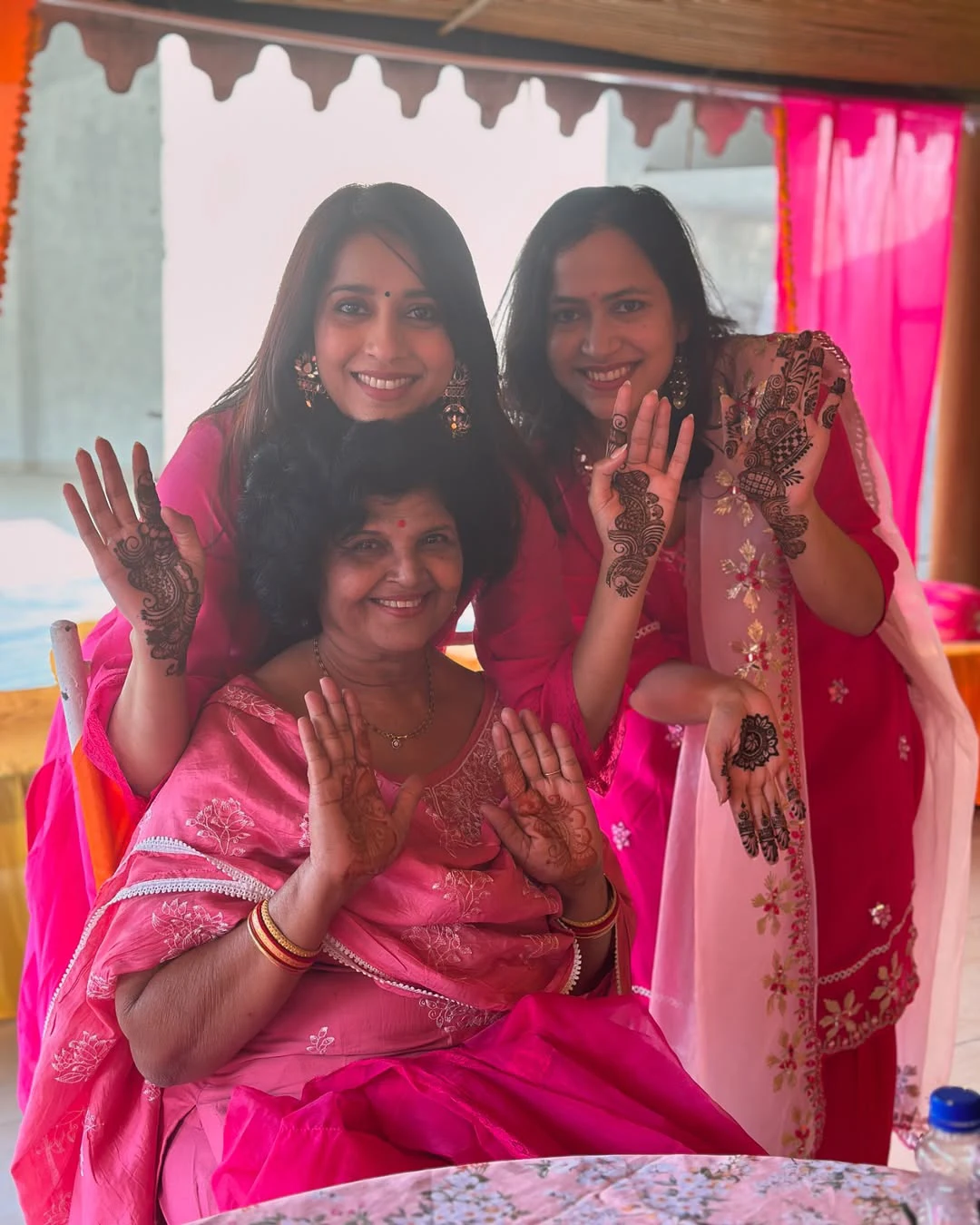 Achor Rashmi Gautam Enjoying in Sister Marriage