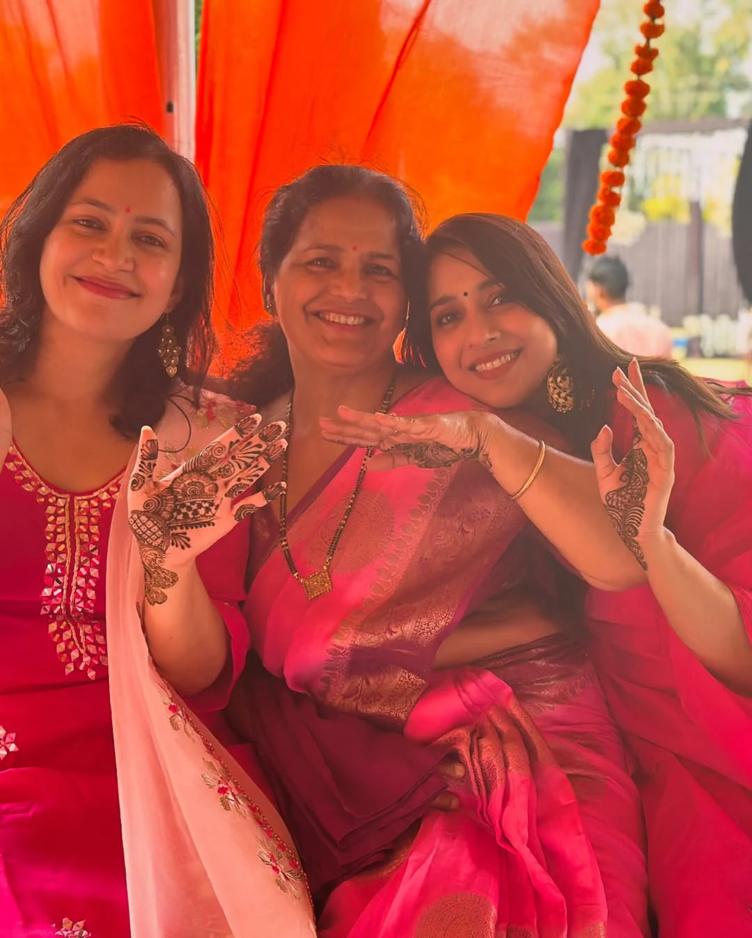 Achor Rashmi Gautam Enjoying in Sister Marriage