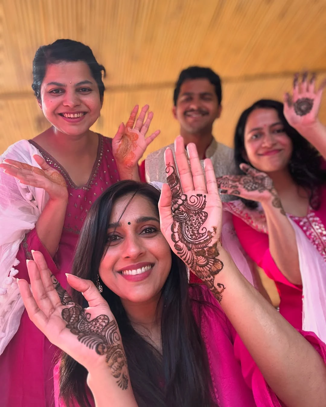Achor Rashmi Gautam Enjoying in Sister Marriage
