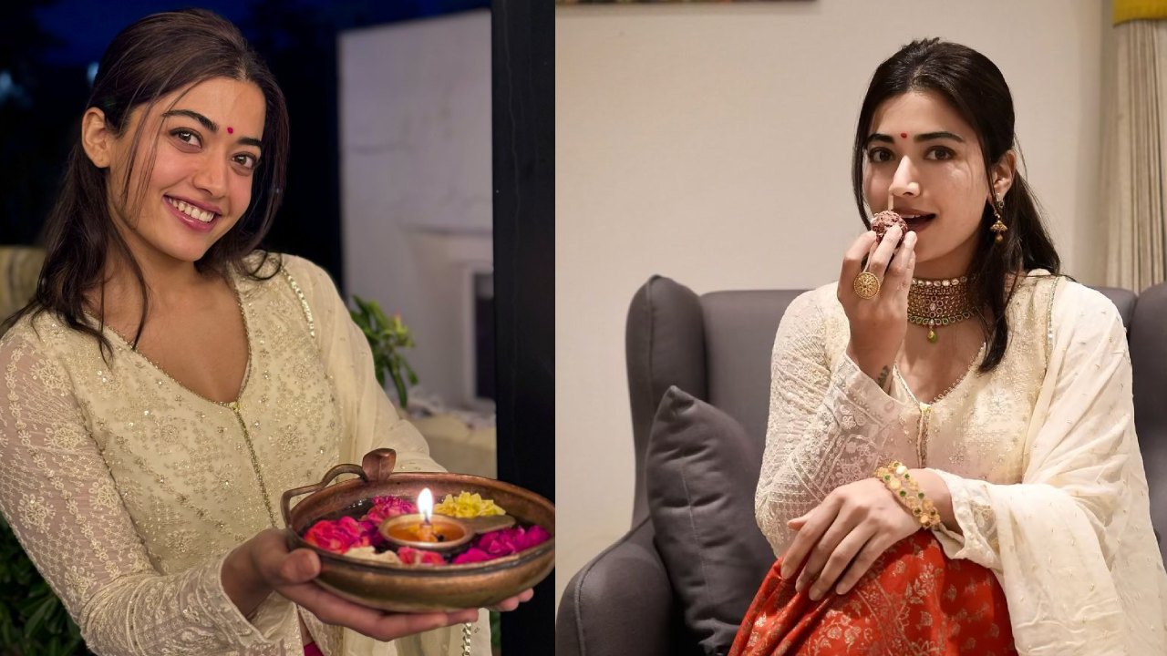 Rashmika Mandanna : దీపావళి స్పెషల్.. రష్మిక మందన్న క్యూట్ ఫొటోలు చూసారా..?