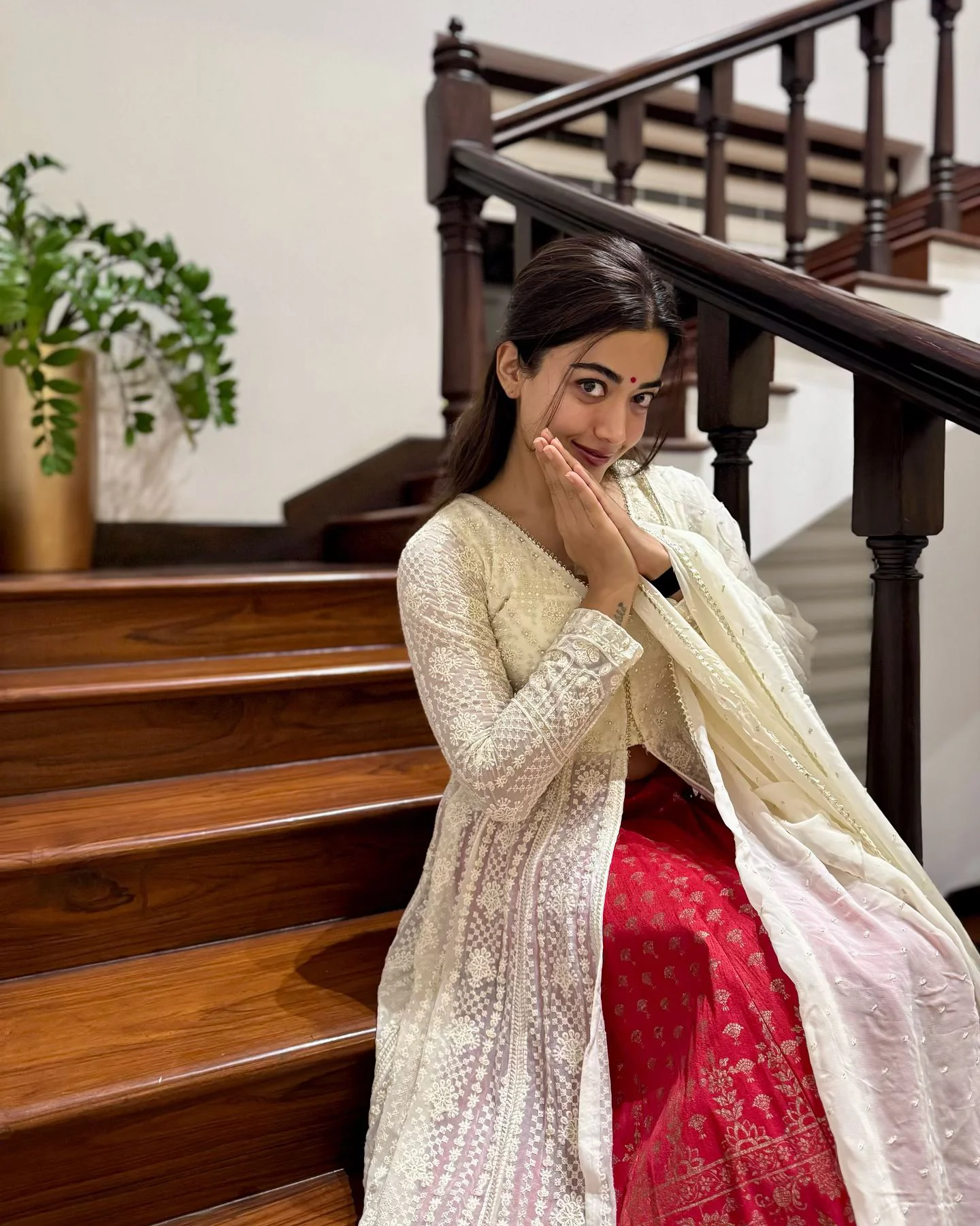 Rashmika Mandanna Cute Photos on Diwali