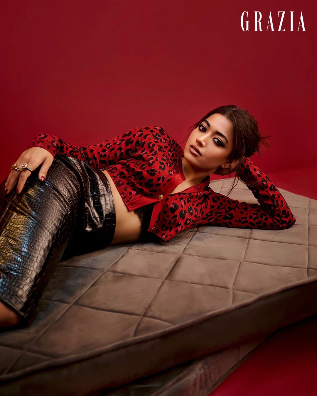 Rashmika Mandanna Sizzling Photos for Grazia Magazine