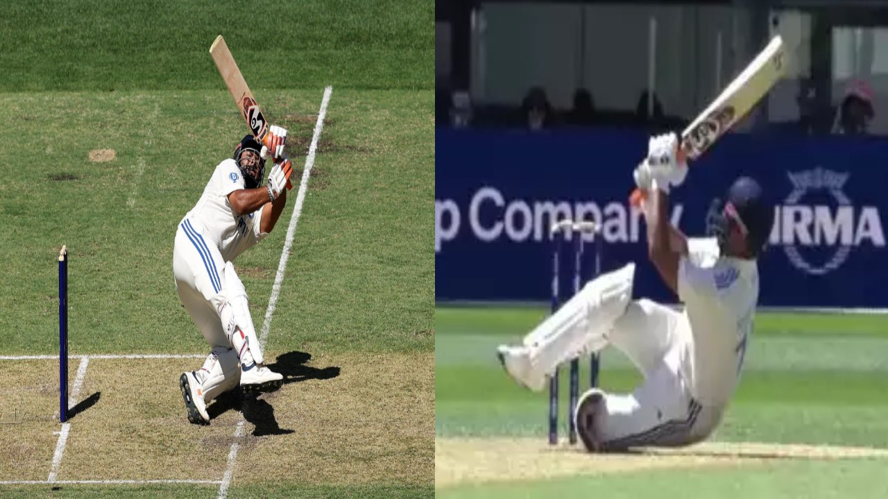 IND vs AUS : పంత్కే సాధ్యం.. కిందపడి మరీ సిక్సర్.. అలా ఎలా సామీ.. IND vs AUS : పంత్కే సాధ్యం.. కిందపడి మరీ సిక్సర్.. అలా ఎలా సామీ..