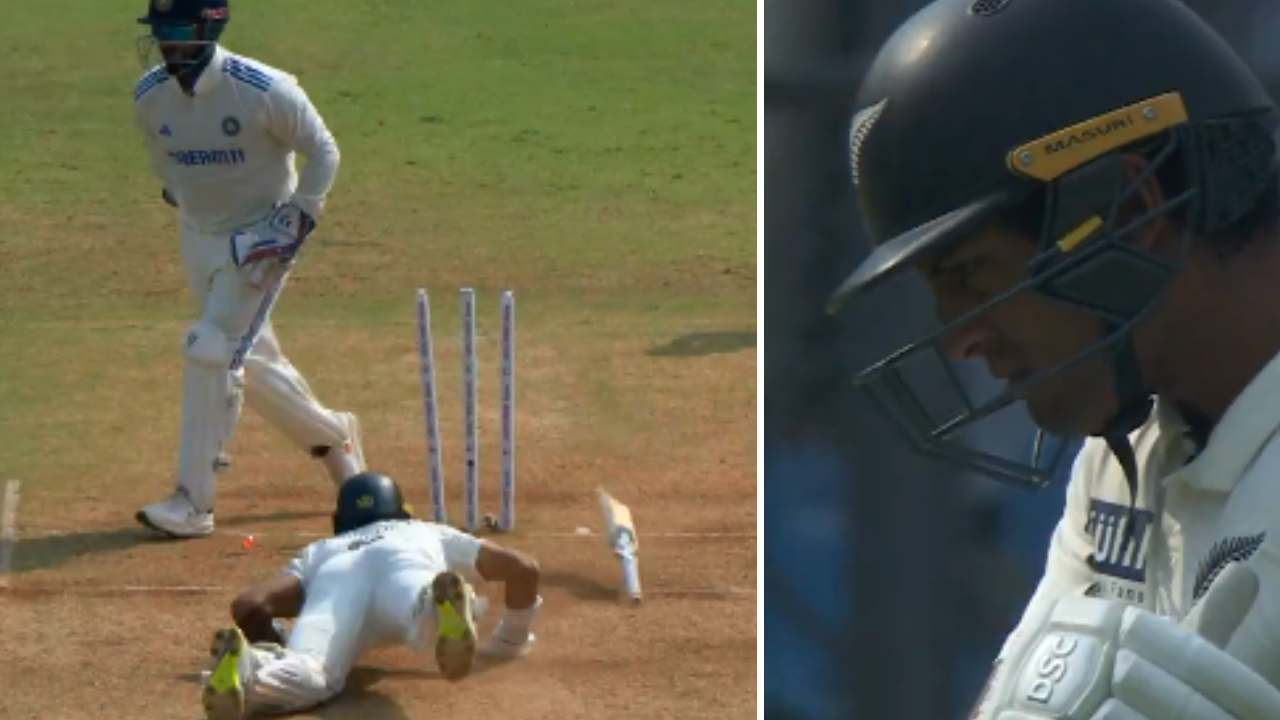 IND vs NZ: రిషబ్ పంత్ ఉండగా క్రీజును వదిలేస్తావా..! రిజల్ట్ అలానే ఉంటది మరి.. వీడియో వైరల్ IND vs NZ: రిషబ్ పంత్ ఉండగా క్రీజును వదిలేస్తావా..! రిజల్ట్ అలానే ఉంటది మరి.. వీడియో వైరల్