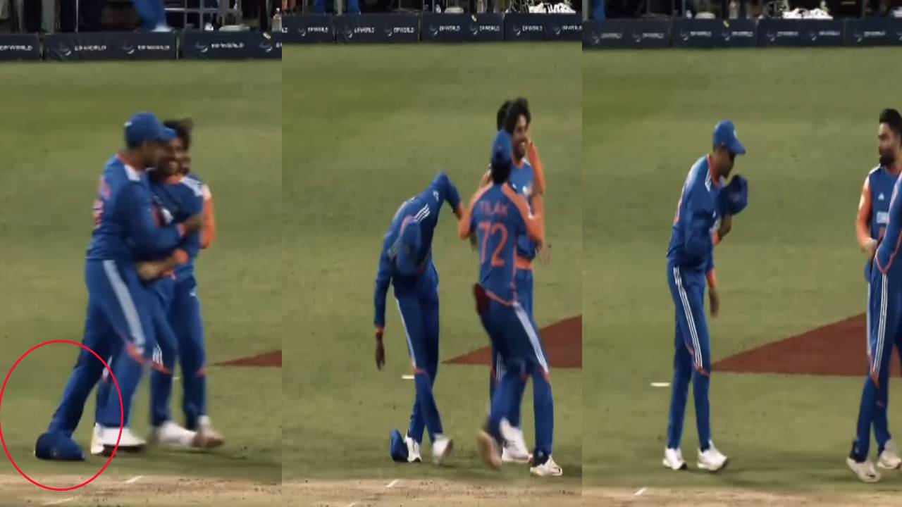 SA vs IND : అనుకోకుండా టీమ్ఇండియా క్యాప్ను తొక్కిన సూర్యకుమార్ యాదవ్.. ఆ తరువాత ఏం చేశాడో తెలుసా? SA vs IND : అనుకోకుండా టీమ్ఇండియా క్యాప్ను తొక్కిన సూర్యకుమార్ యాదవ్.. ఆ తరువాత ఏం చేశాడో తెలుసా?