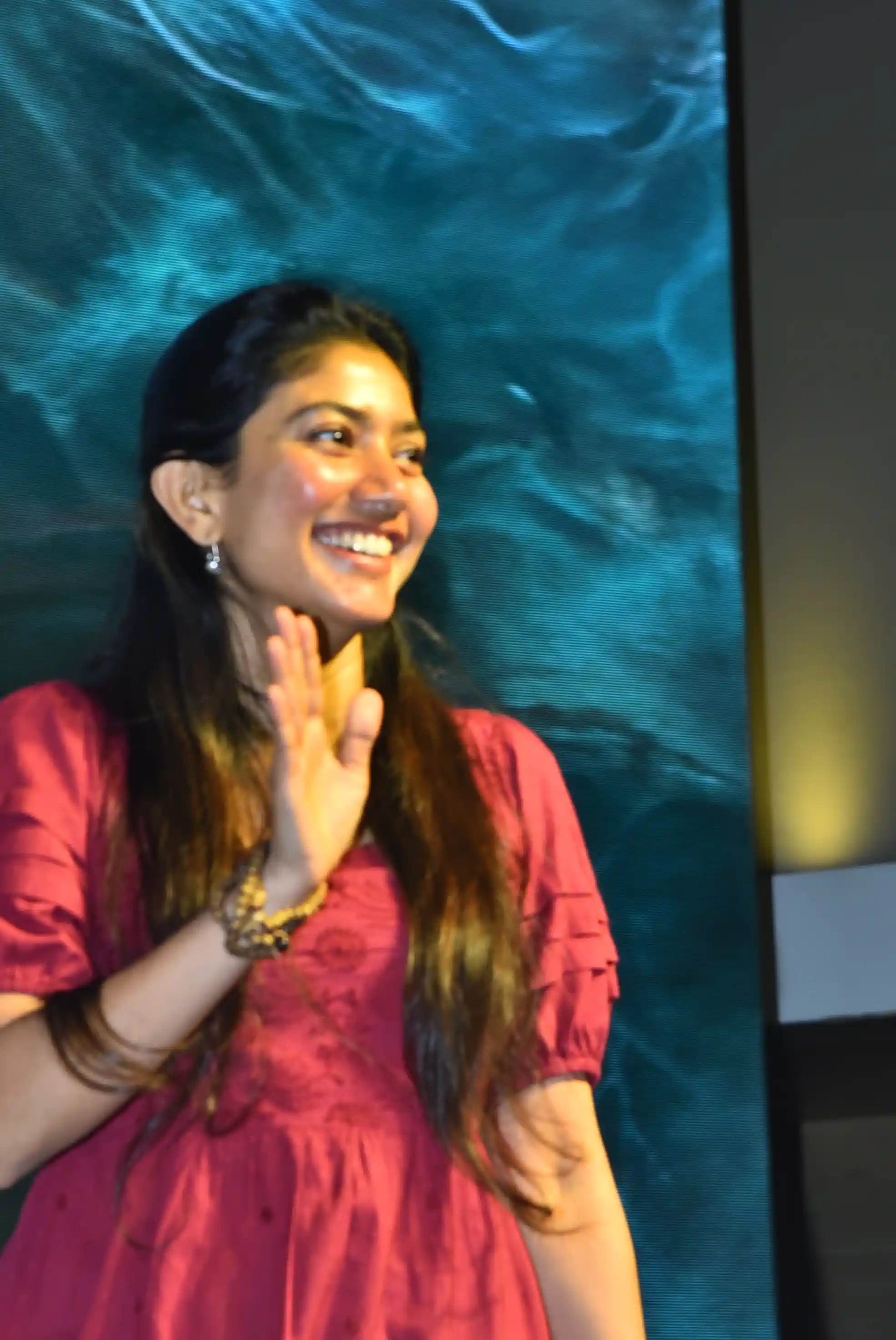 Sai Pallavi Cute Photos in Thandel Movie Press Meet
