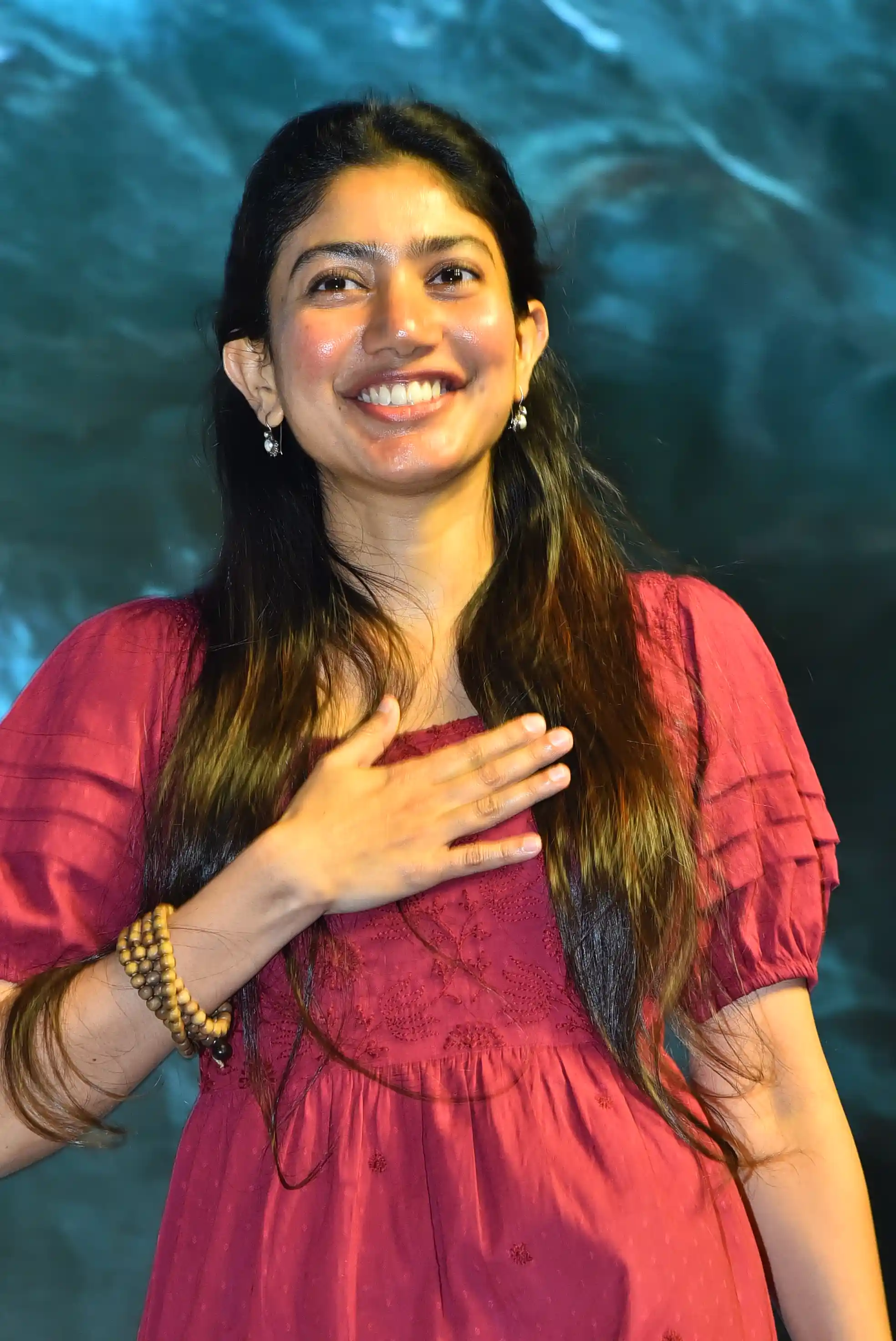 Sai Pallavi Cute Photos in Thandel Movie Press Meet