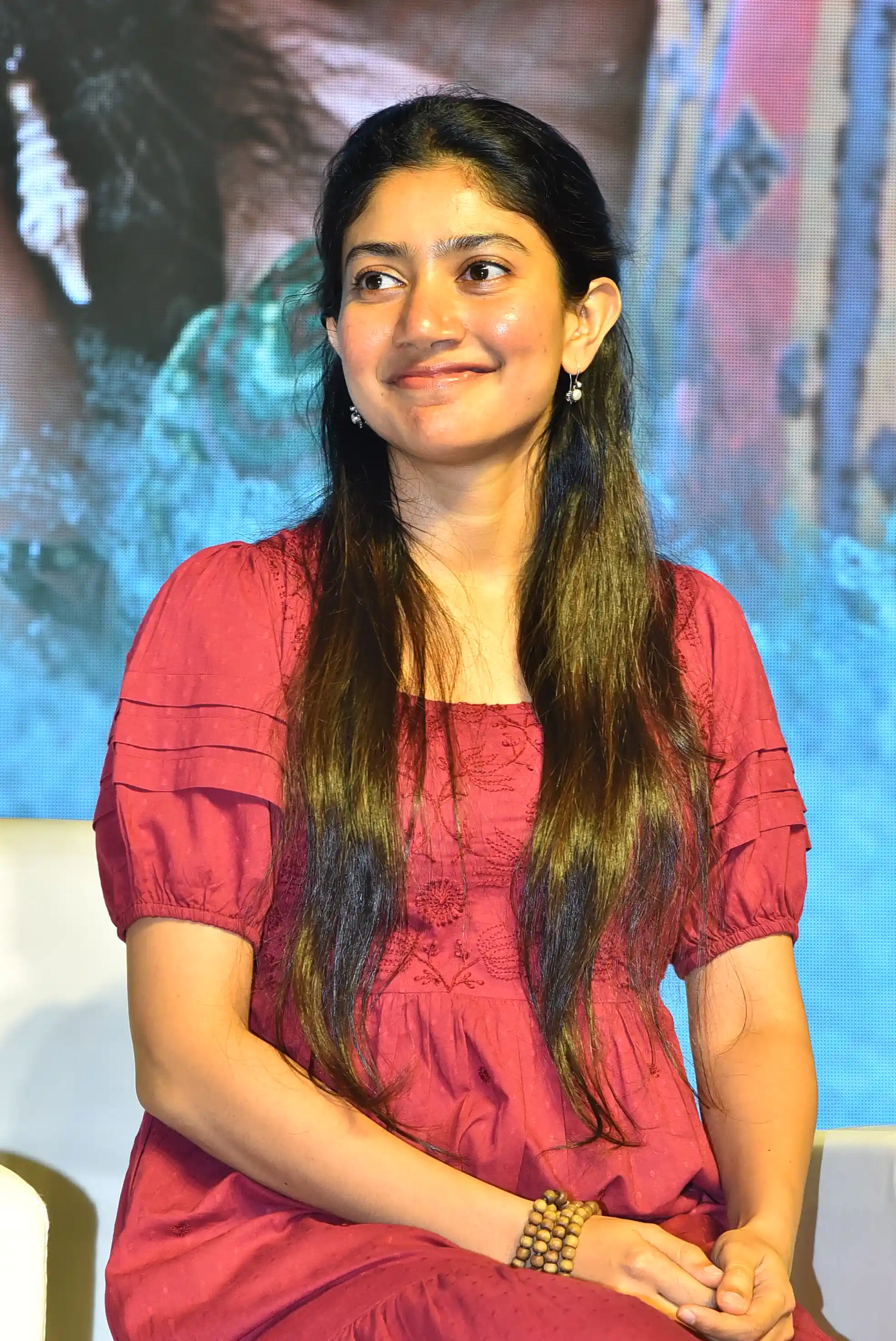 Sai Pallavi Cute Photos in Thandel Movie Press Meet