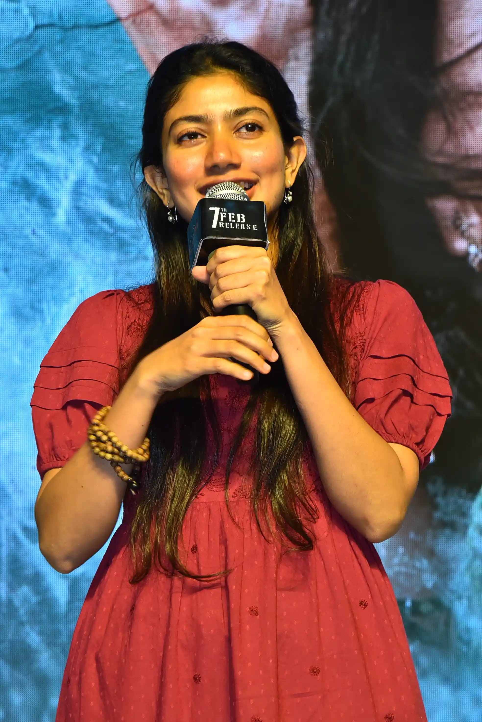 Sai Pallavi Cute Photos in Thandel Movie Press Meet