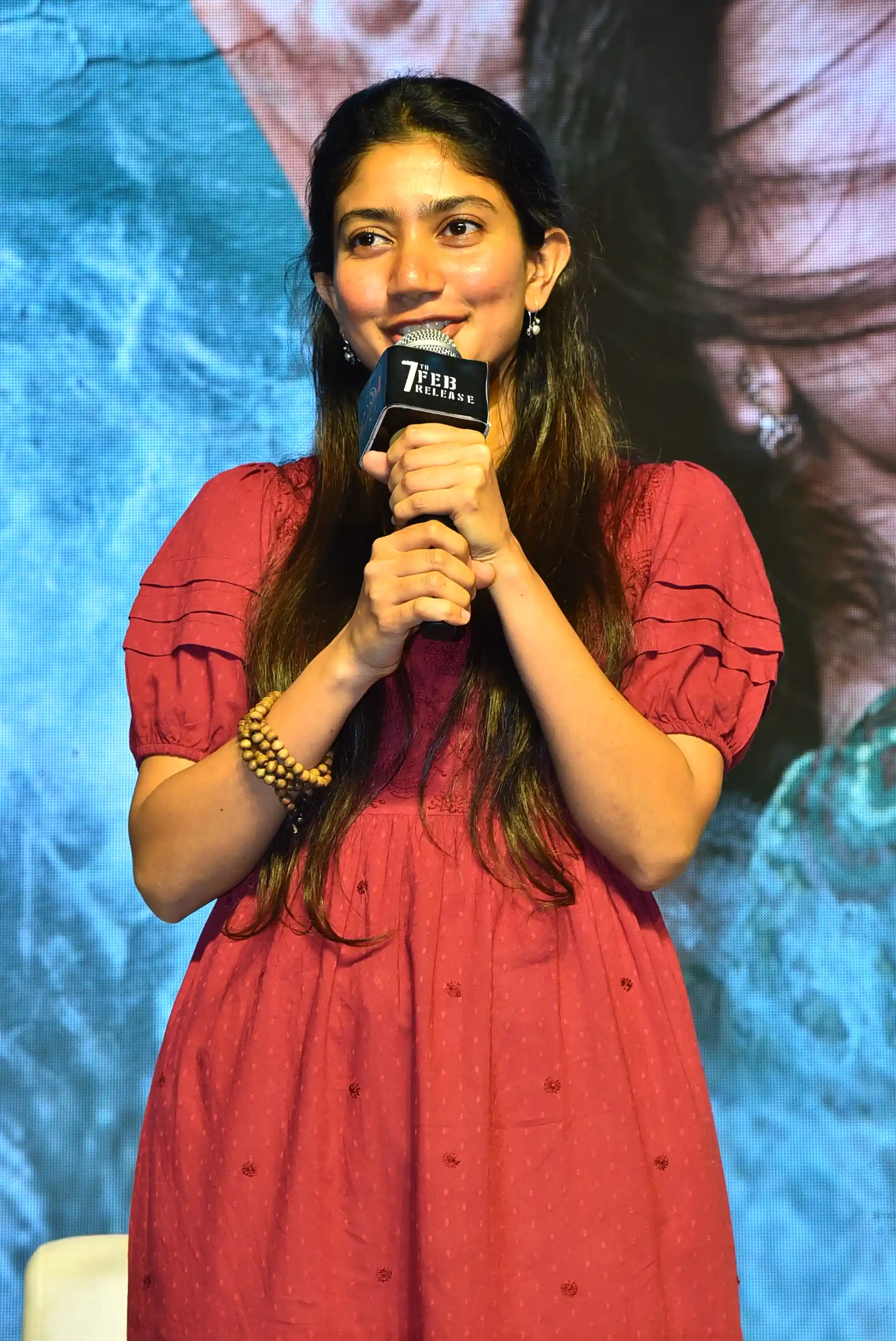 Sai Pallavi Cute Photos in Thandel Movie Press Meet