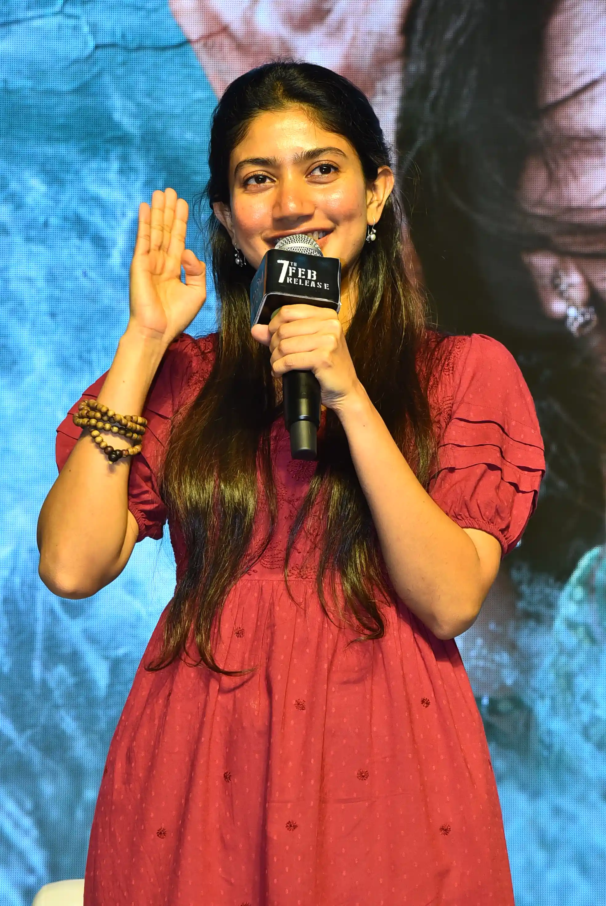 Sai Pallavi Cute Photos in Thandel Movie Press Meet