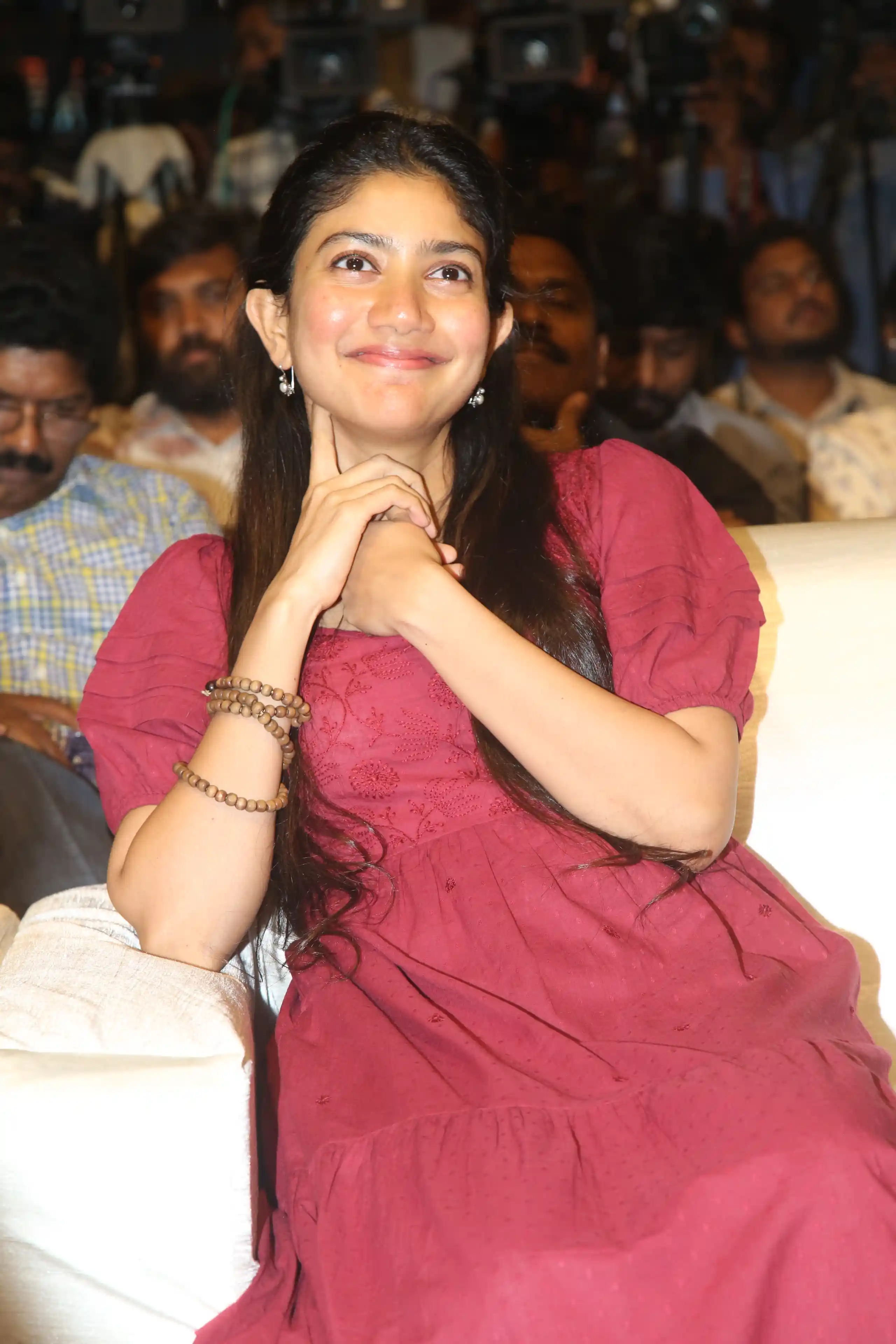 Sai Pallavi Cute Photos in Thandel Movie Press Meet