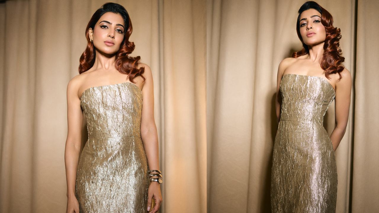 Samantha : సమంత లేటెస్ట్ ఫోటోలు చూశారా..? సిటాడెల్ ప్రమోషన్స్ లో మోడ్రన్ డ్రెస్‌లో..